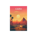 Affiche Cairo - Collection Lieux Mythiques