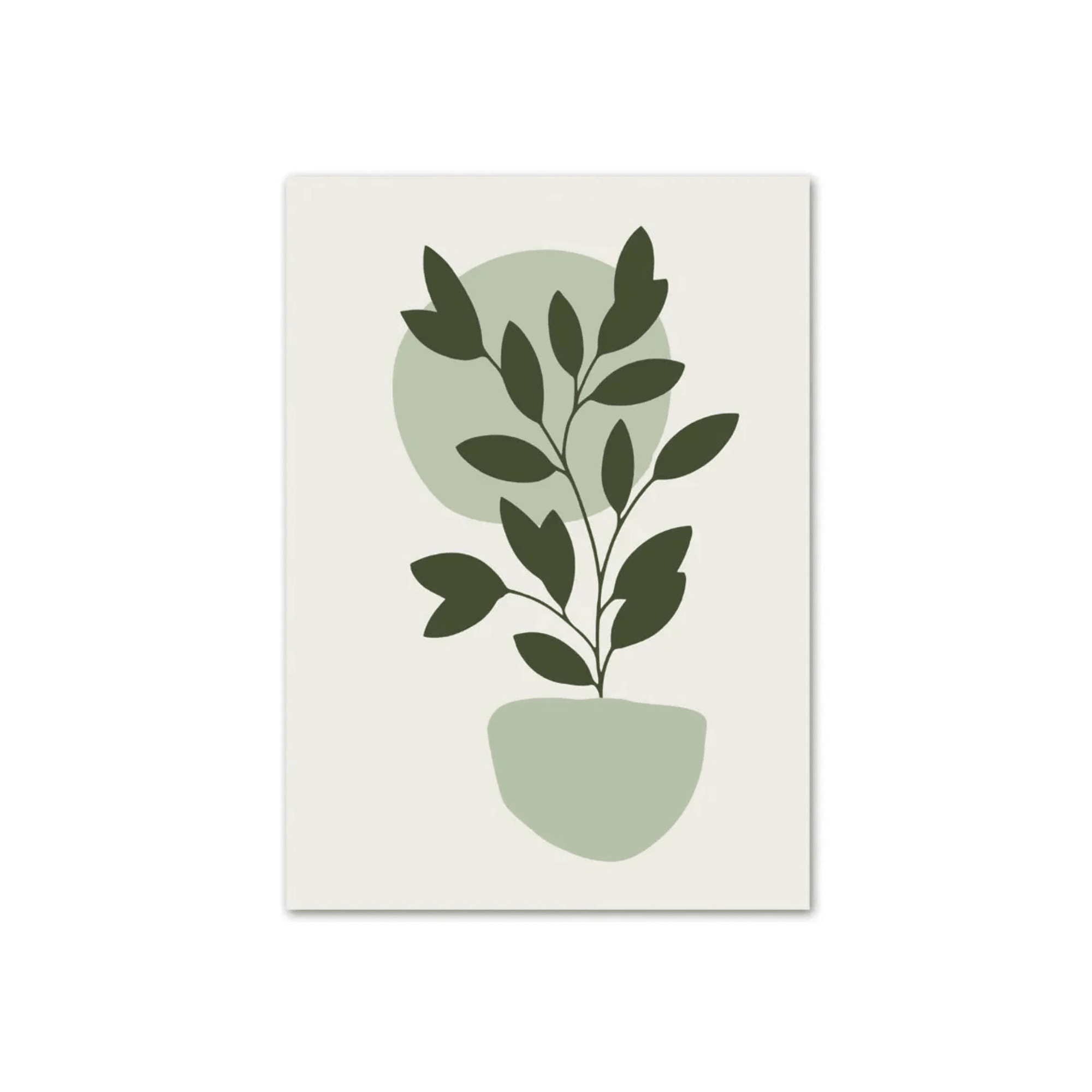 Affiche Plante Minimaliste - Collection Botanique Sauge