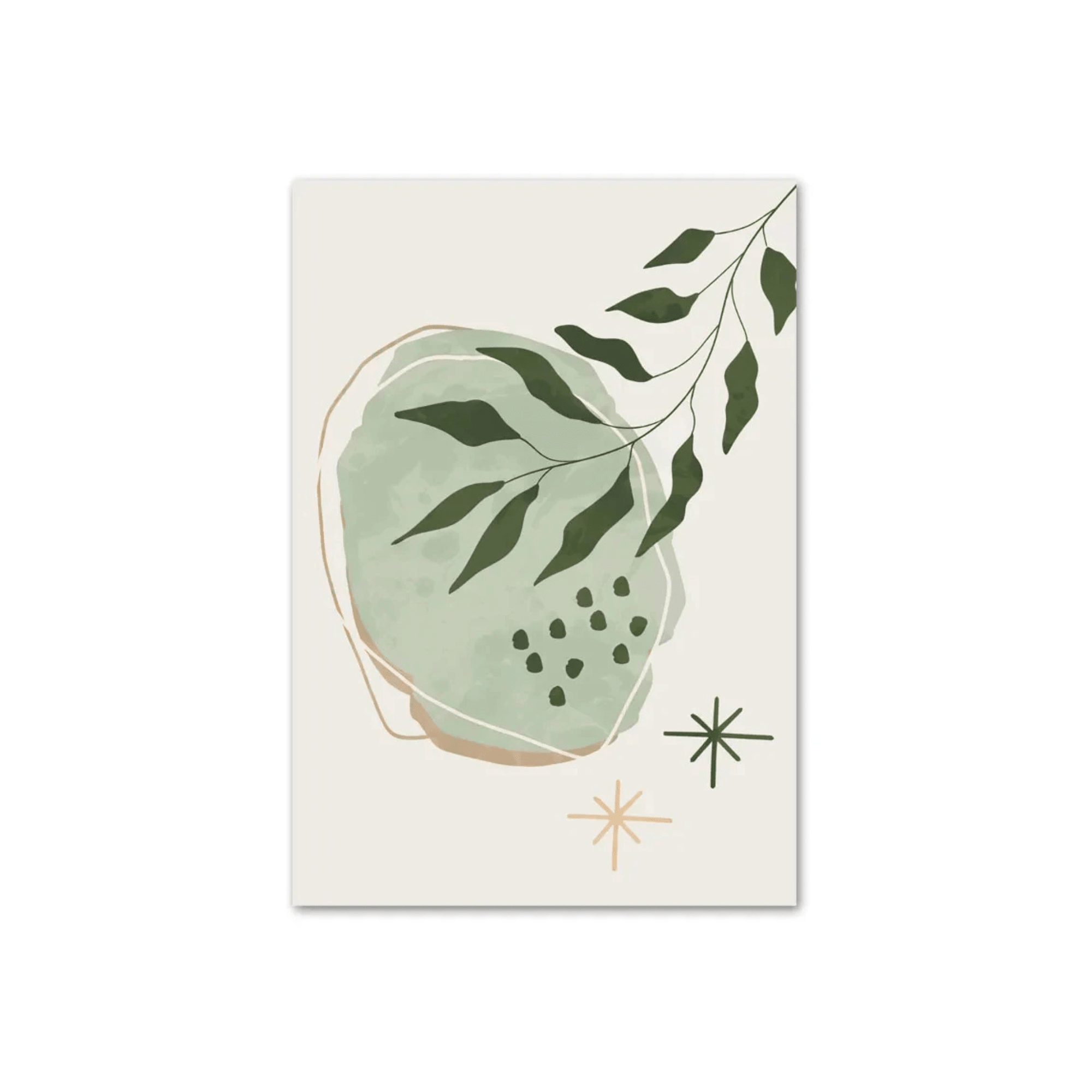 Affiche Jardin Étoilé - Collection Botanique Sauge