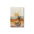Affiche Dunes Ensoleillées - Collection Soleil Terracotta