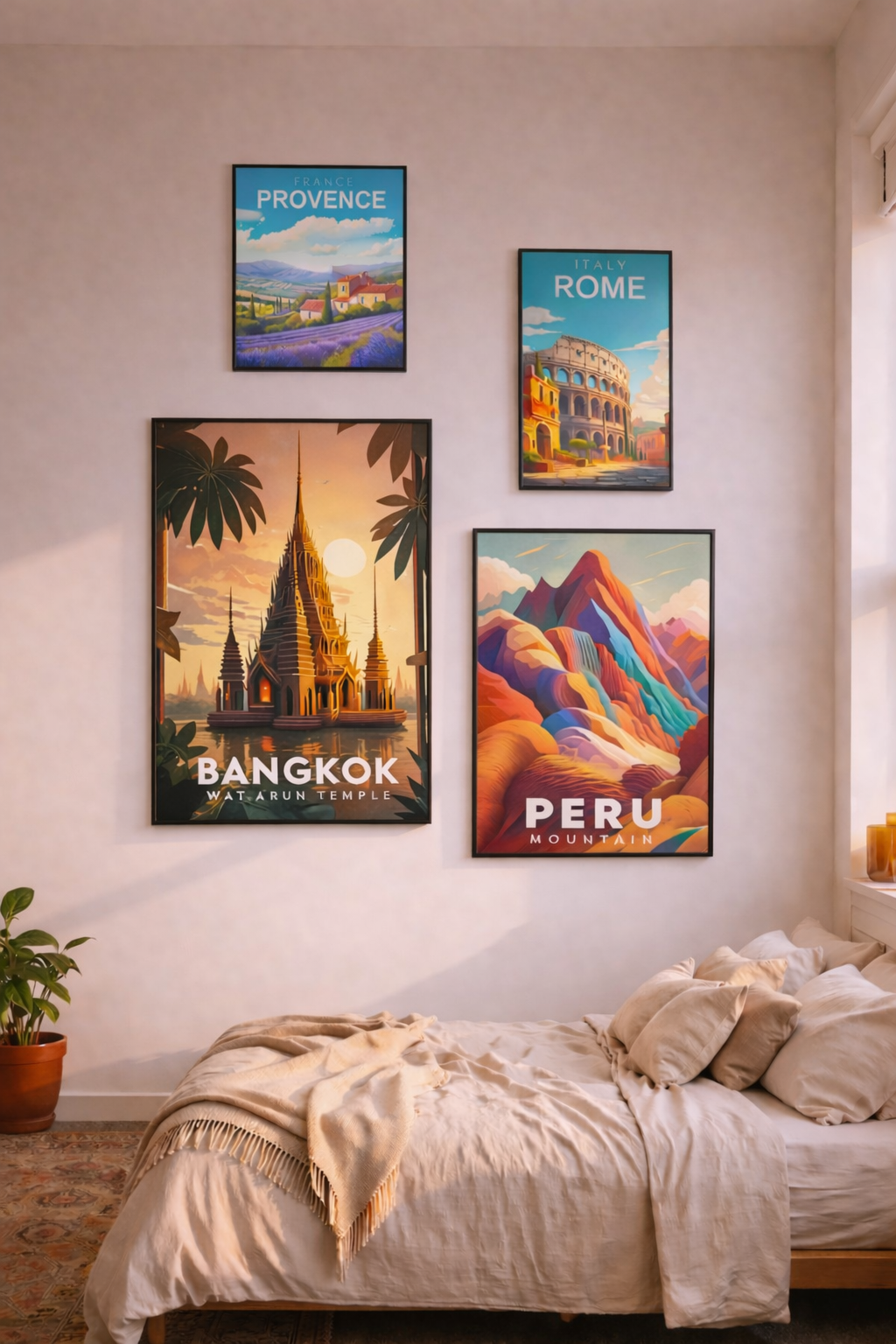 Affiche Bangkok - Collection Lieux Mythiques